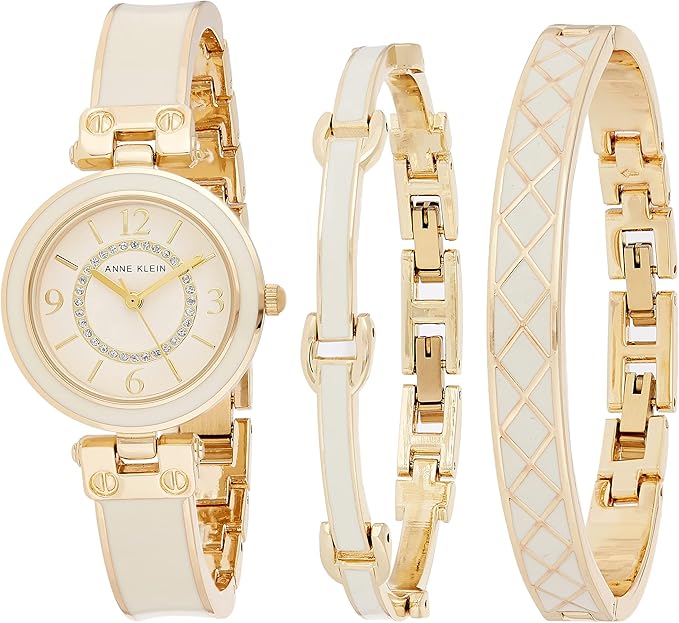 Rose Gold Ladies Watch Set Uae